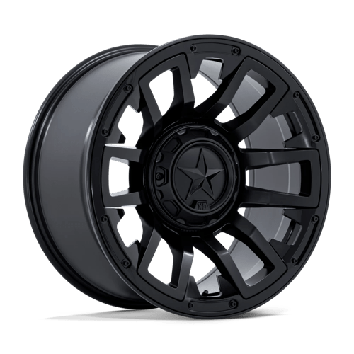 XD XD872 Colossus Matte Black Wheels, Cast Aluminum
