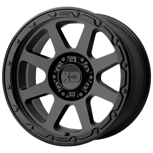 KMC XD134 Addict 2 Matte Black Wheels