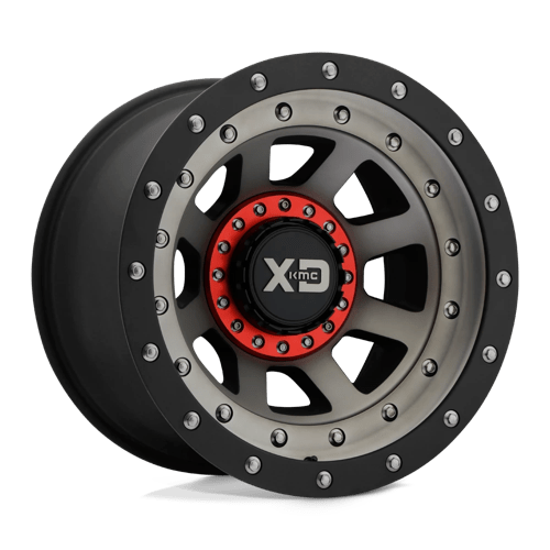 KMC XD137 Fmj Satin Black Dark Tint Wheels