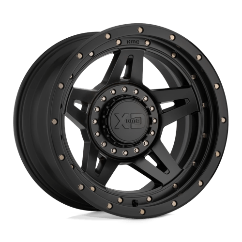 KMC XD138 Brute Satin Black Wheels