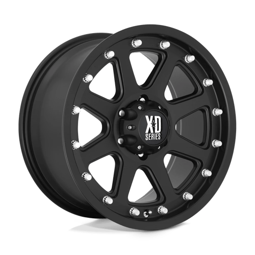 KMC XD798 Addict Matte Black Wheels