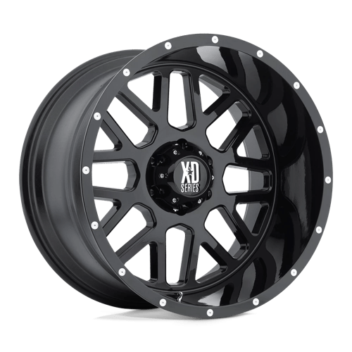 KMC XD820 Grenade Satin Black Wheels