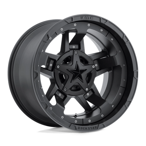 KMC XD827 Rockstar Ill Matte Black Wheels