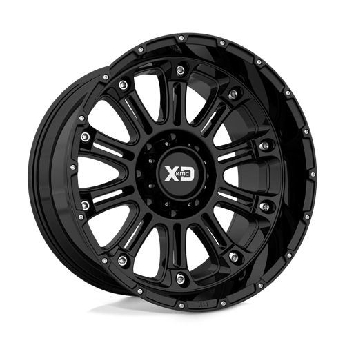 KMC XD829 Hoss II Gloss Black Wheels