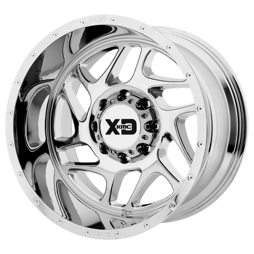 KMC XD836 Fury Chrome Wheels