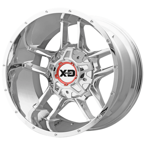 KMC XD839 Clamp Chrome Wheels