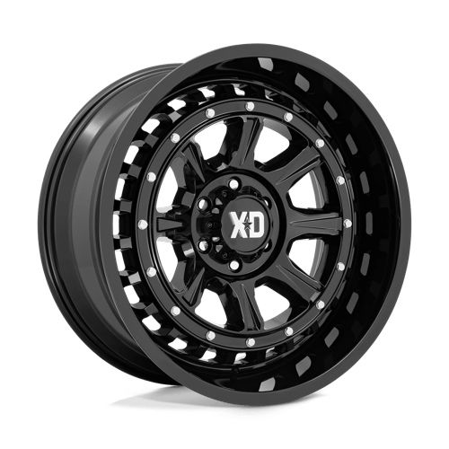 KMC XD866 Outlander Gloss Black Wheels