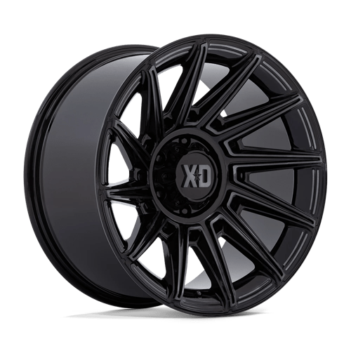 KMC XD867 Specter Gloss Black With Gray Tint Wheels