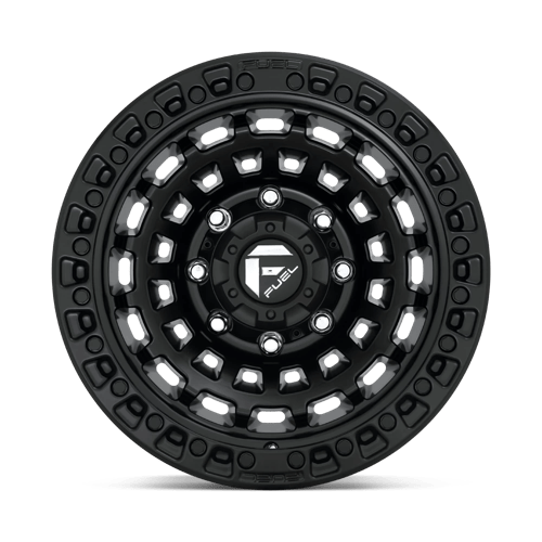 Fuel D633 Zephyr Matte Black 1-Piece Wheels