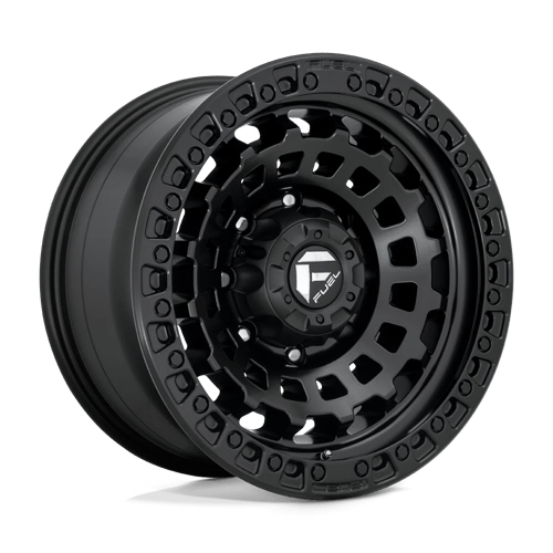 Fuel D633 Zephyr Matte Black 1-Piece Wheels