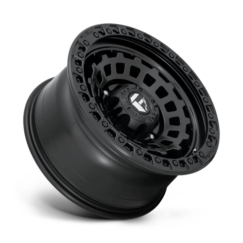 Fuel D633 Zephyr Matte Black 1-Piece Wheels