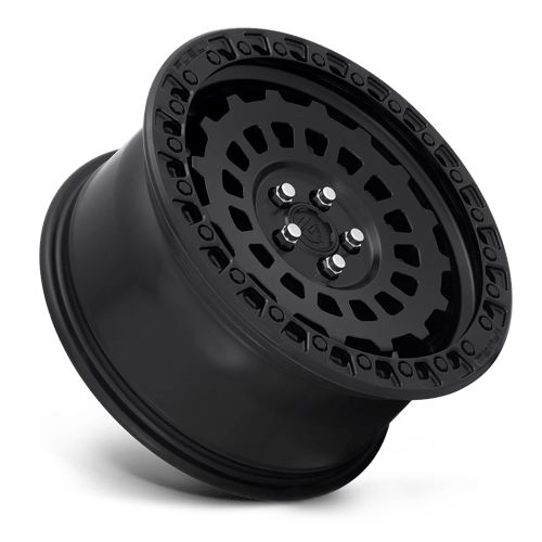 Fuel D633 Zephyr Matte Black 1-Piece Wheels