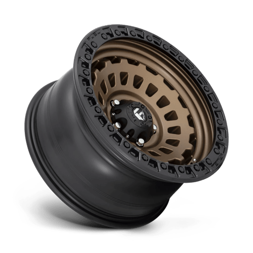 Fuel D634 Zephyr Matte Bronze Black Bead Ring 1-Piece Wheels