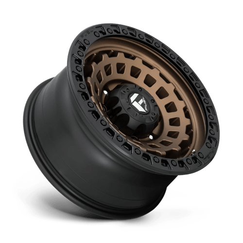 Fuel D634 Zephyr Matte Bronze Black Bead Ring 1-Piece Wheels