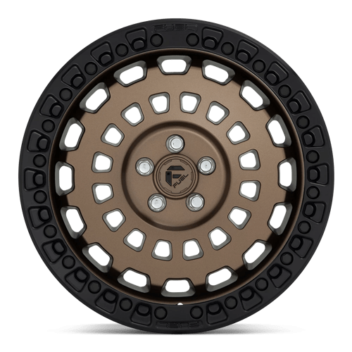 Fuel D634 Zephyr Matte Bronze Black Bead Ring 1-Piece Wheels