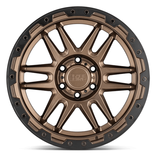 Black Rhino Apache Matte Bronze With Black Ring & Black Bolts Wheels