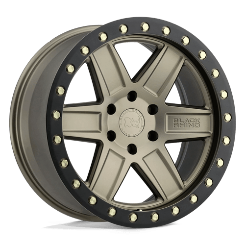 Black Rhino Attica Matte Bronze With Black Ring Wheels