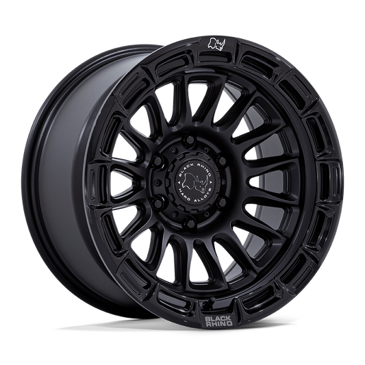 Black Rhino BR025 Rival Matte Black & Gloss Black Lip Wheels