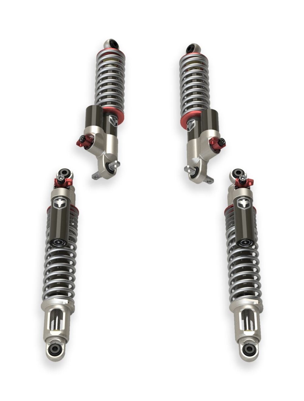 Falcon Ford Bronco 3.3 Series Fast Adjust Coilover Kit, 3.5" Lift, 37" Tires, 2021-2024, 24-03-33-400-351