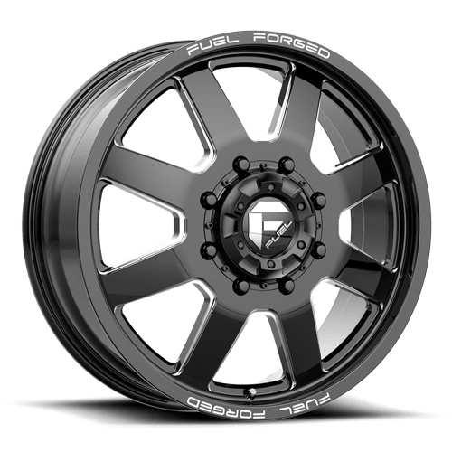 Fuel DE09 FF09D Matte Black Milled Wheels