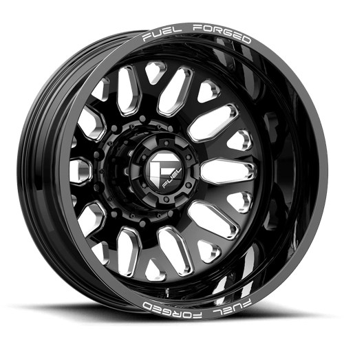 Fuel DE19 FF19D Gloss Black Milled Wheels