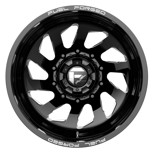 Fuel DD39 FF39D Gloss Black Milled Wheels