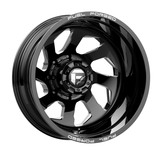 Fuel DD39 FF39D Gloss Black Milled Wheels