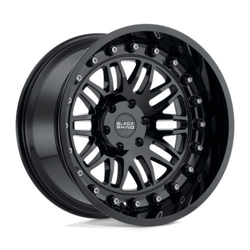 Black Rhino Fury Gloss Black Wheels