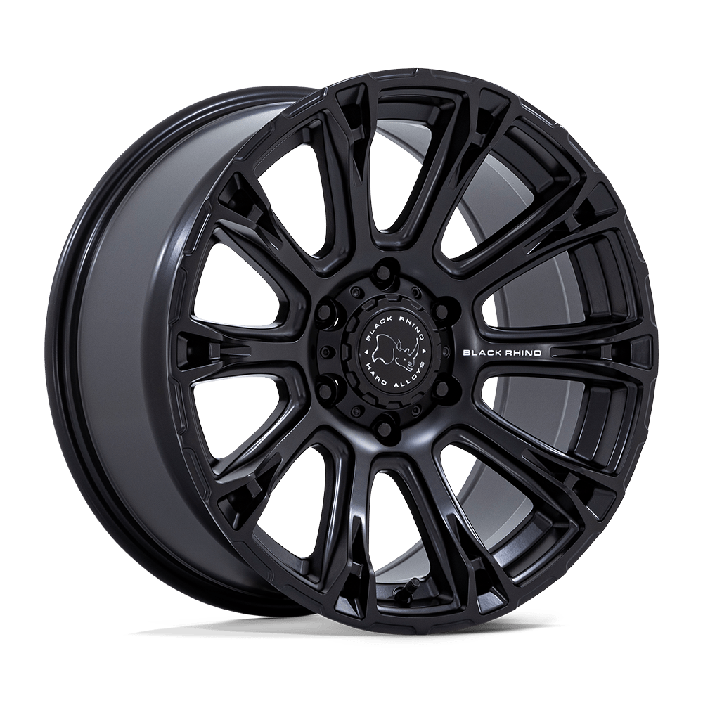 Black Rhino BR020 Diamondback Matte Black Wheels