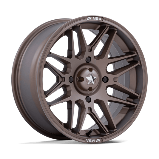 MSA M52 Radar UTV Matte Bronze Wheels, Cast Aluminum