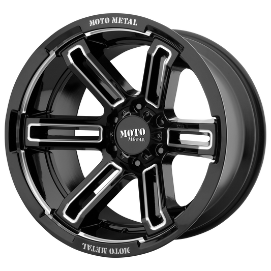 Moto Metal MO991 Rukus Gloss Black Milled Wheels