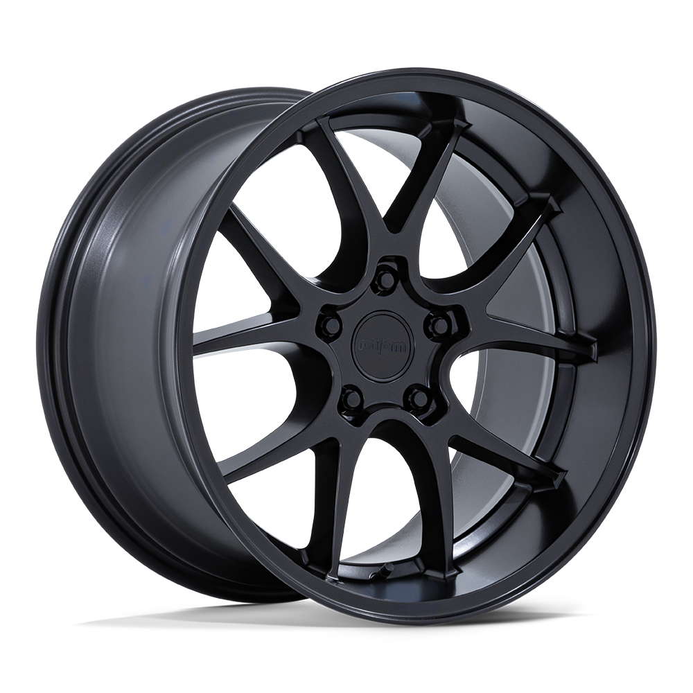 Rotiform RC207 LTN-J Matte Black Wheels, Flow Formed, Aluminum