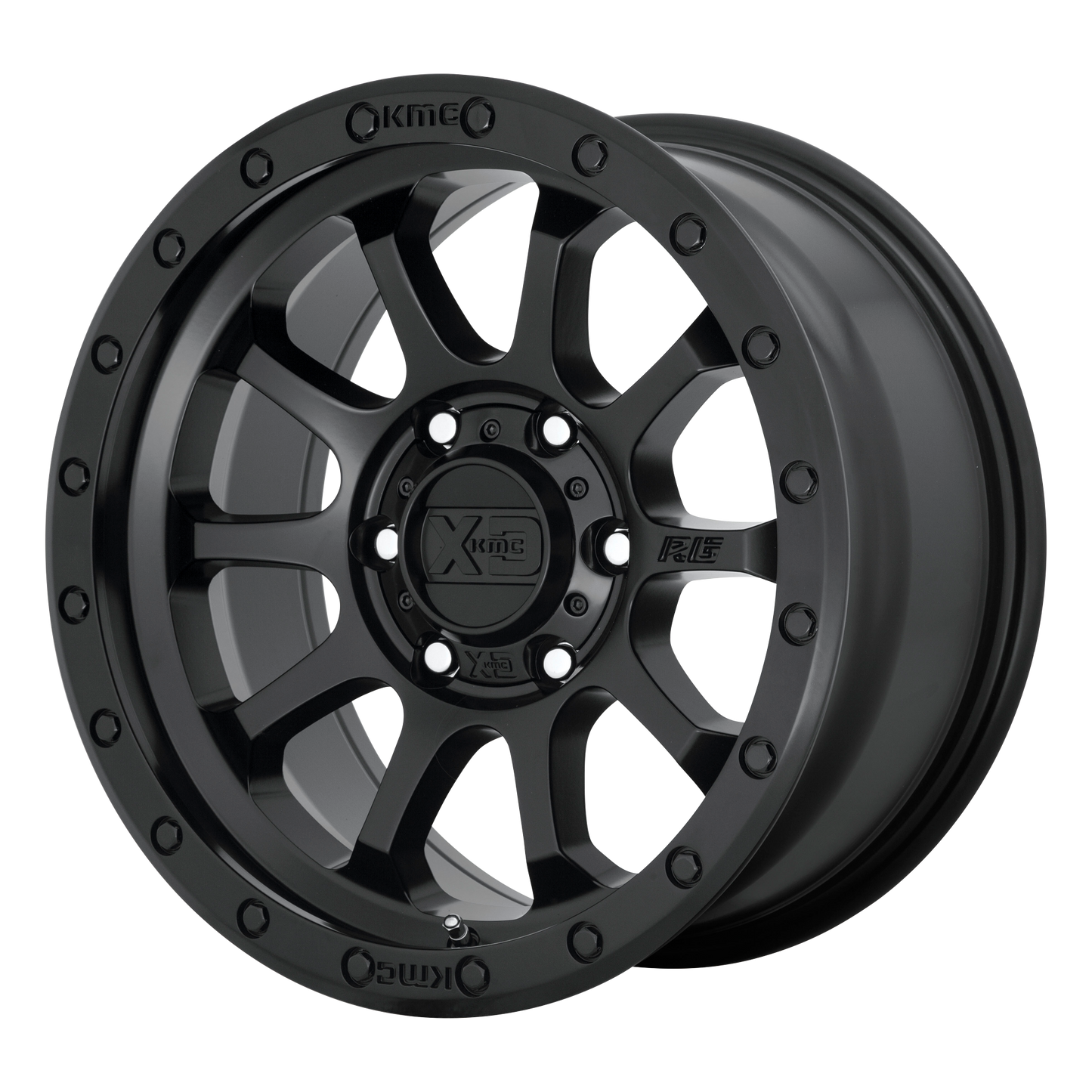 KMC XD143 Rg3 Satin Black Wheels