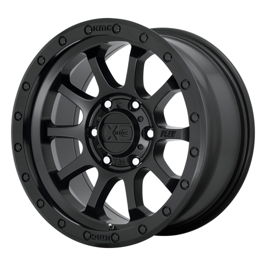 KMC XD143 Rg3 Satin Black Wheels