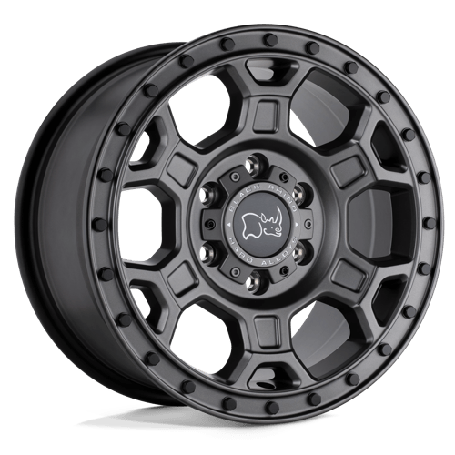 Black Rhino Midhill Matte Gunmetal With Black Bolts Wheels