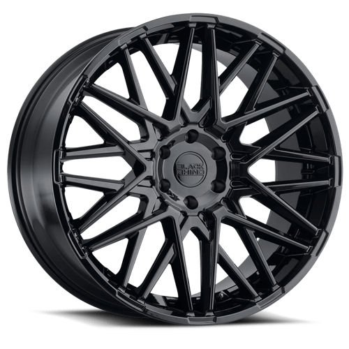 Black Rhino Morocco Gloss Black Wheels