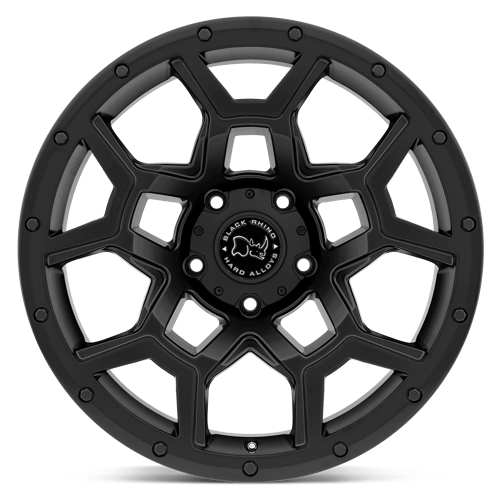 Black Rhino Overland Matte Black Wheels