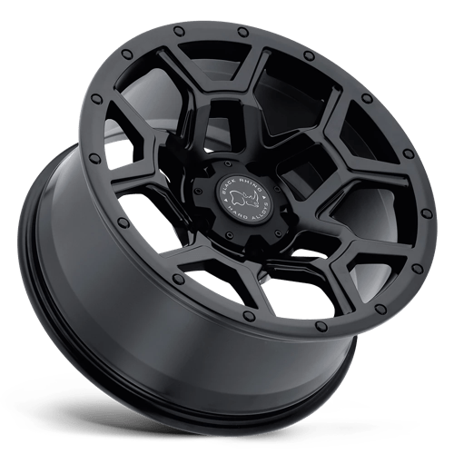 Black Rhino Overland Matte Black Wheels