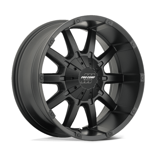 Pro Comp PA50 Gauge Satin Black Wheels