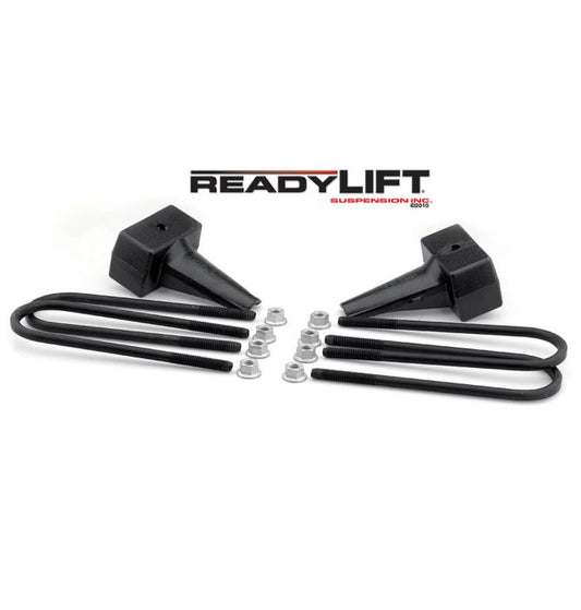 ReadyLift Ford F250/F350/F450 4" Tapered Rear Block Kit for 1 Piece Drive Shaft, 1999-2010, RWD/4WD, 66-2094