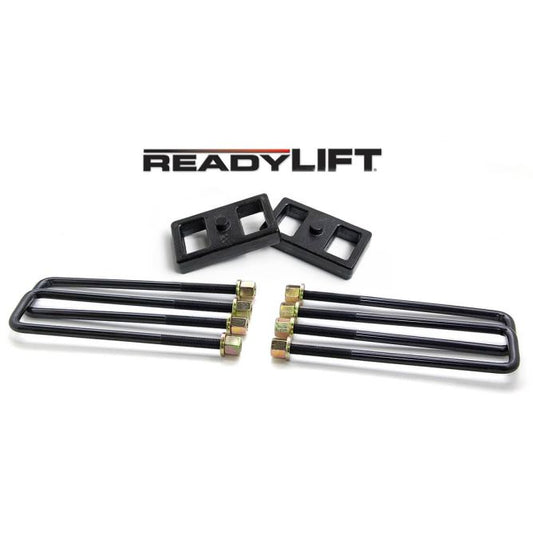 ReadyLift Chevrolet Silverado 2500/3500 HD/GMC Sierra 2500/3500 HD 1" Rear Block Kit, 2011-2018, RWD/4WD, 66-3111