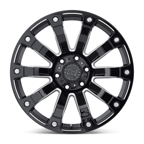 Black Rhino Selkirk Gloss Black Milled Wheels