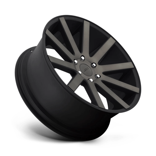 DUB S121 Shot Calla Matte Black Double Dark Tint 1-Piece Wheels