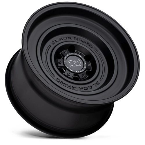 Black Rhino Solid Matte Black Wheels