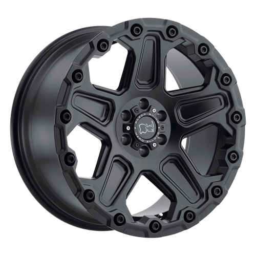 Black Rhino Cog Matte Black Wheels