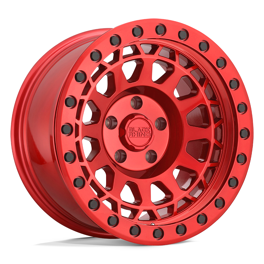 Black Rhino Primm Candy Red With Black Bolts Wheels