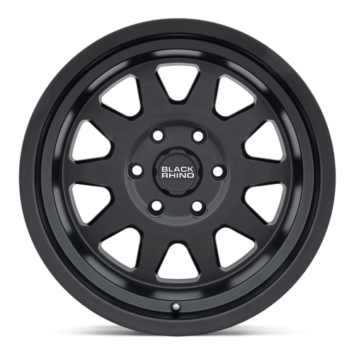 Black Rhino Stadium Matte Black Wheels