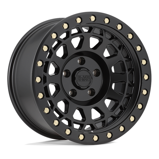 Black Rhino Primm Matte Black With Brass Bolts Wheels