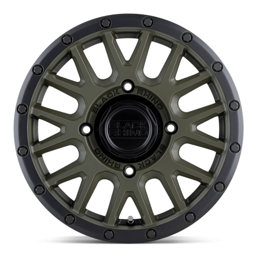 Black Rhino La Paz Green & Black Ring UTV Rims