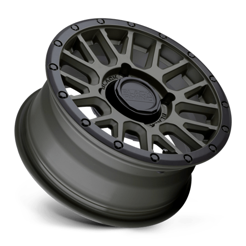 Black Rhino La Paz Green & Black Ring UTV Rims